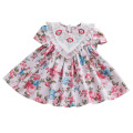 Girls Floral Embroidery Dresses Baby Princess Sweet Frocks Summer Children Birthday Baptism Outfits Spainsh European Clothing