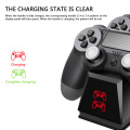 Dual USB Gamepad Charging Cradle Portable USB Charger for PS4 Slim Pro Joystick Controller Power Stand Station Charger Dock