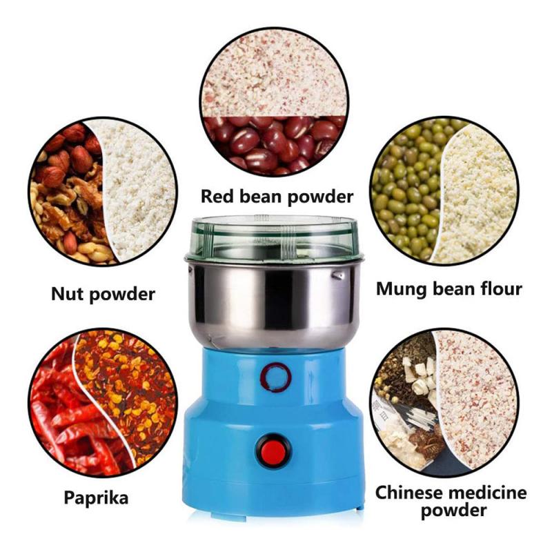 1Pcs New Multifunction Smash Machine Electric Coffee Bean Grinder Nut Spice Grinding Coffee Grinder Household Electric Grinder