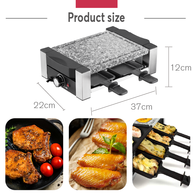 Cast Aluminum Plate Grill 2