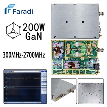 200W Solid State Broadband High Power Amplifier Module