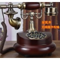 GSM cordless solid wood phone ,fixed wireless telephone/antique fashion household rustic vintage telephone/Caller ID Hands-free/