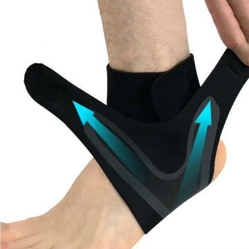 1 PCS Ankle Support Brace,Elasticity Free Adjustment Protection Foot Bandage,Sprain Prevention Sport Fitness Guard Band