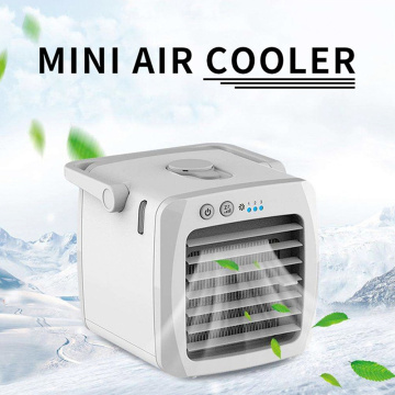 Portable Fan Mini Air Conditioner Fan Humidifiers Air Cooler Fans USB Cooler Table Fan For Office and home Refrigerating Device