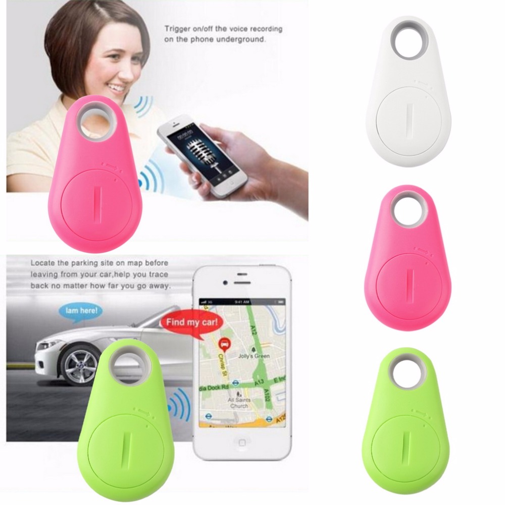 Smart Remote Control Elderly Anti Lost Keychain Alarm Bluetooth Tracker Key Finder Tags GPS Locator