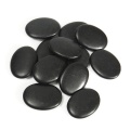 KiWarm Multifunction 12pcs Natural Energy Massage Stone Hot SPA Rocks Basalt Stone Therapy Pain Relief Health Stone 3*4cm