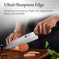 XINZUO 7 inch Santoku Knife GERMAN DIN1.4416 Steel Kitchen Knife Sharp Stainless Steel Japanese Style Chef Knives Kitchen Tool