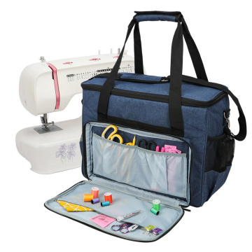 Large Capacity Sewing Machine Storage Bag Tote Multi-functional Portable Travel Home Organizer Bag For Sewing Tools &Accessories