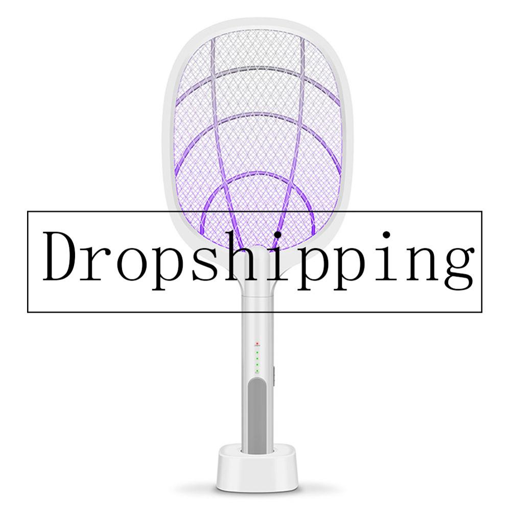 3000V Electric Bug Zapper Mosquito Swatter USB Rechargeable Fly Swatter Large Bug Zapper Mosquito Racket For Indoor Outdoor