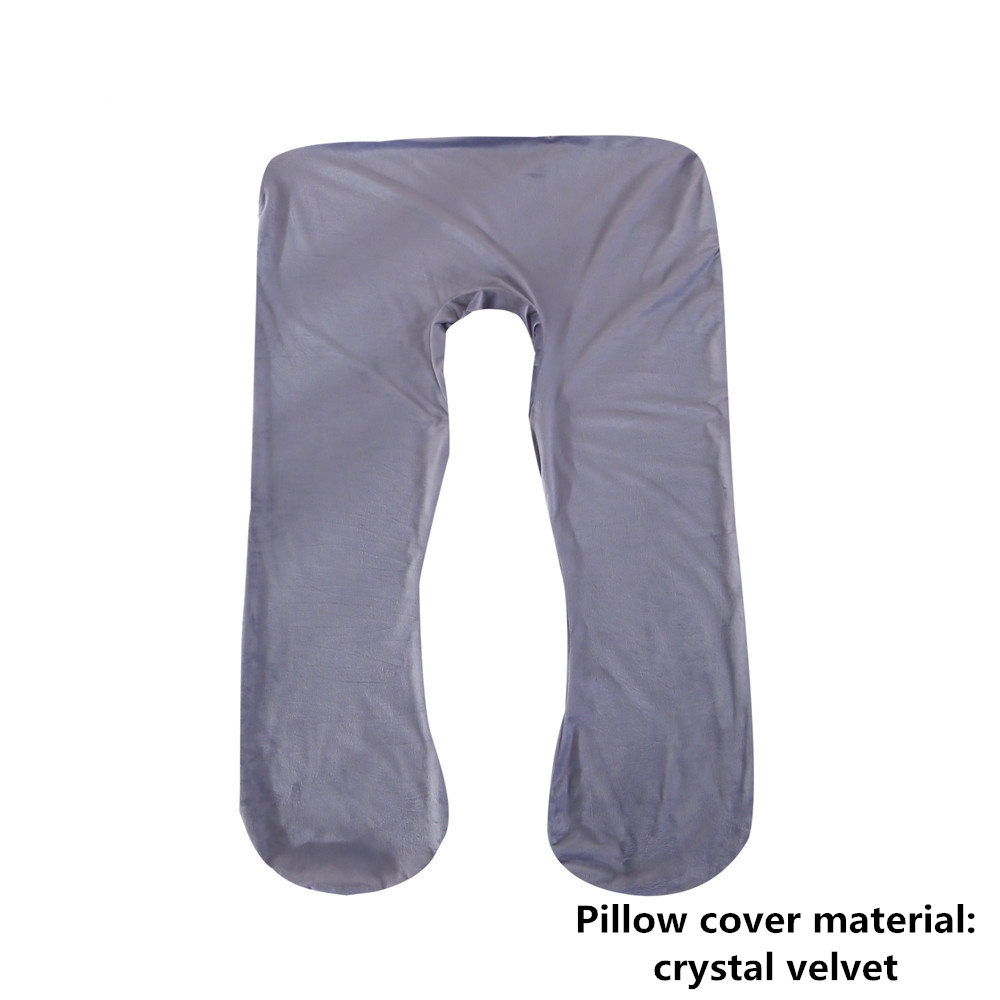 130*70cm Pregnancy Pillow Cases Removable Cover Decorative U Shaped Body Pillows Case Maternity Pillowcase Detachable With Zip