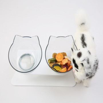 Dog Feeder plates bowls Double Cat Bowl Dog Bowl With Raised Stand Pet Supplies Cat Water Bowl For Cat Food Bowls For