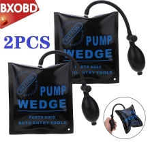 2pcs 170 * 150mm Locksmith Supplies Pump New Air Wedge Pump Up Bag Car Door Window Frame Fitting Install Shim Wedge Tools Set