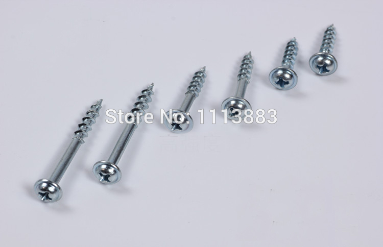 100PCS/LOT ST4-20/25/38 High Strength Self-tapping Screw Self Tapping Screws for Pocket Hole Jig(for 12-45mm thickness board)