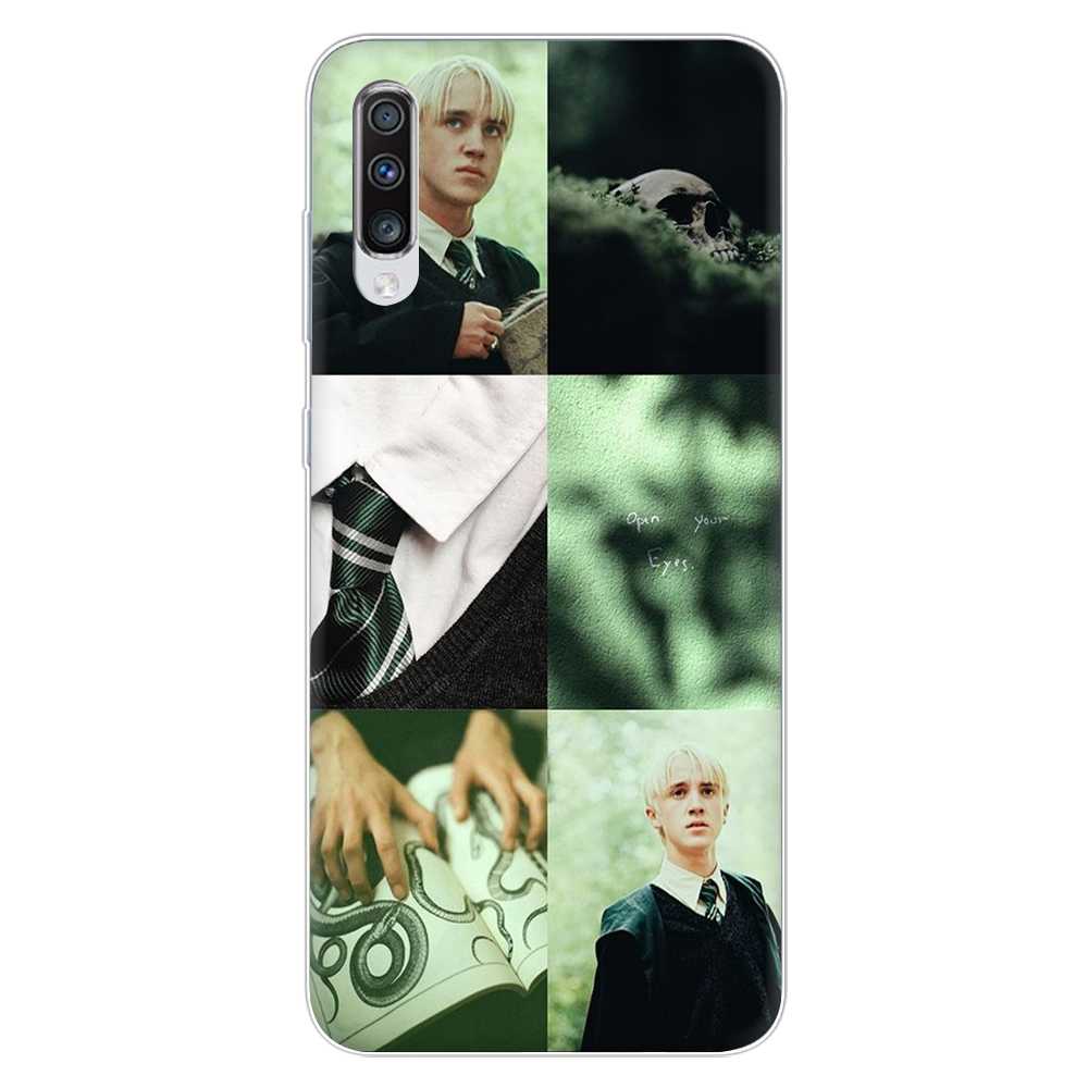 Draco Malfoy Transparent Phone Case For Samsung A7 A8 Plus A9 A10s A20s A20E A30s A40 A50s A70 A51 A71