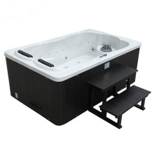 Best Hydrotherapy Hot Tubs Acrylic Balboa Two Person Hot Tub With 2Loungers
