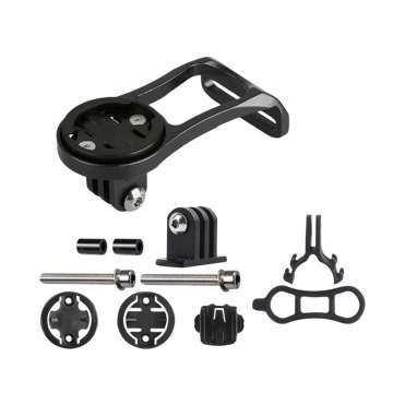 Bicycle Computer Mount Out Front Holder Road Bike MTB Stem Extension Support GPS Cycling Holder
