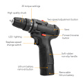 18V Multifunctional Cordless Electric Screwdriver Electric Cordless Drill Power Tools Wireless Rechargeable Hand Drills DIY