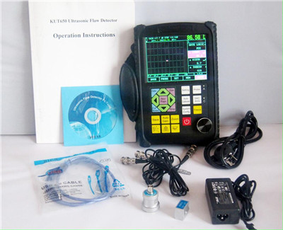 KUT-650 Professional Supplier Digital Ultrasonic Flaw Detection Equipment , Weld Ultrasonic Testing Equipment FREE SHIPPING