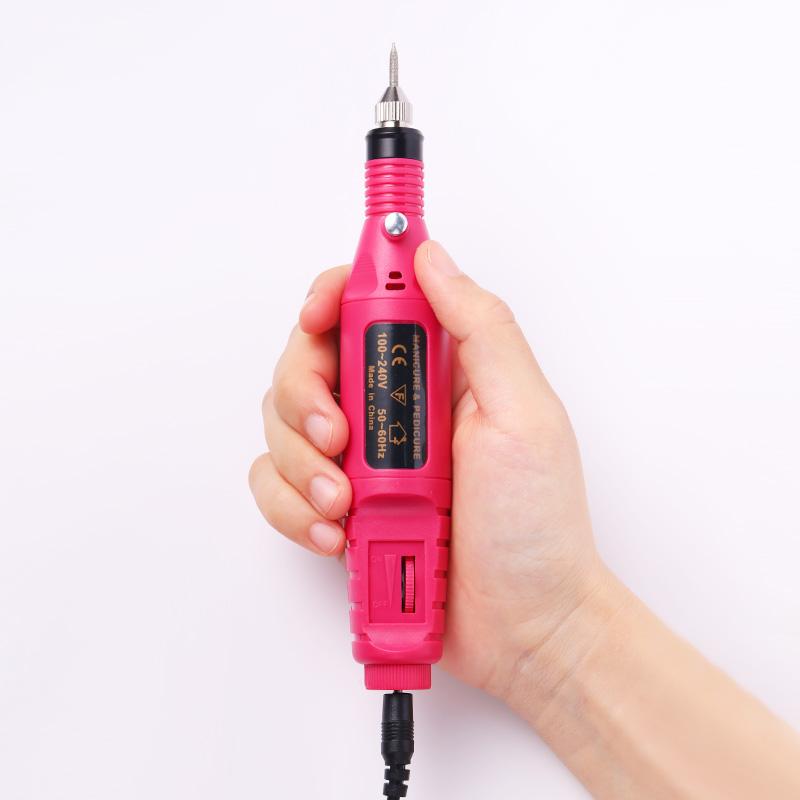 LEMOOC Nail Drill Machine Electric File Sanding Grinding Pedicure Drill Set Nail Art DIY Design Equipment Manicures Tool