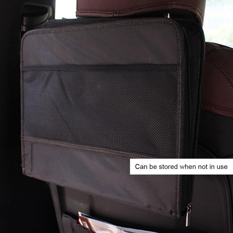 Multifunction Car Rear Seat Folding Table Laptop Holder Car Seat Organizer Car Dining Table Car Storage Car Accessories New