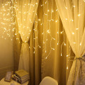 Coversage New Year Led Lights Curtain Garland 1.5M LED String Fairy Decorative Outdoor Indoor Home Wedding Decoration Net Light