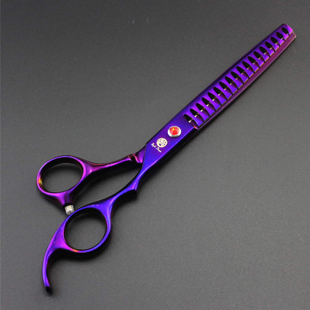 7 inch Dog Pet Thinning Scissors Grooming Shears Professional Pet Scissors High Quality Cat Hair Cutting Scissors Shark Teeth