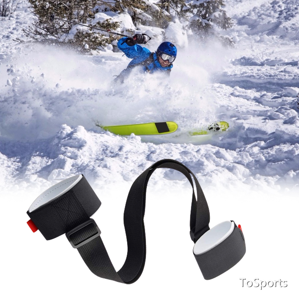 Snowboard Strap 66-120cm Adjustable Ski Pole Practical Strap Shoulder Snow Board Carry Strap Outdoor Sports Skiing Accessories