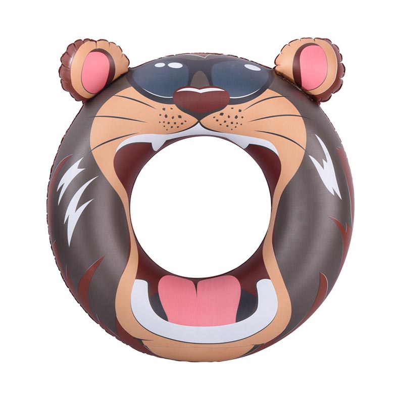 Customized Color Amazon Lion Hippo Swim Ring 6
