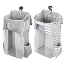 Baby Storage Organizer Crib Hanging Storage Bag Caddy Organizer for Baby Essentials Bedding Set Diaper Storage Bag