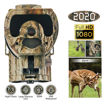 S400 1080P Hunting Trail Camera 20MP HD Wildlife Scouting Camera Night Vision Wild Photoshooting Cam IP66 Mini Home Monitor