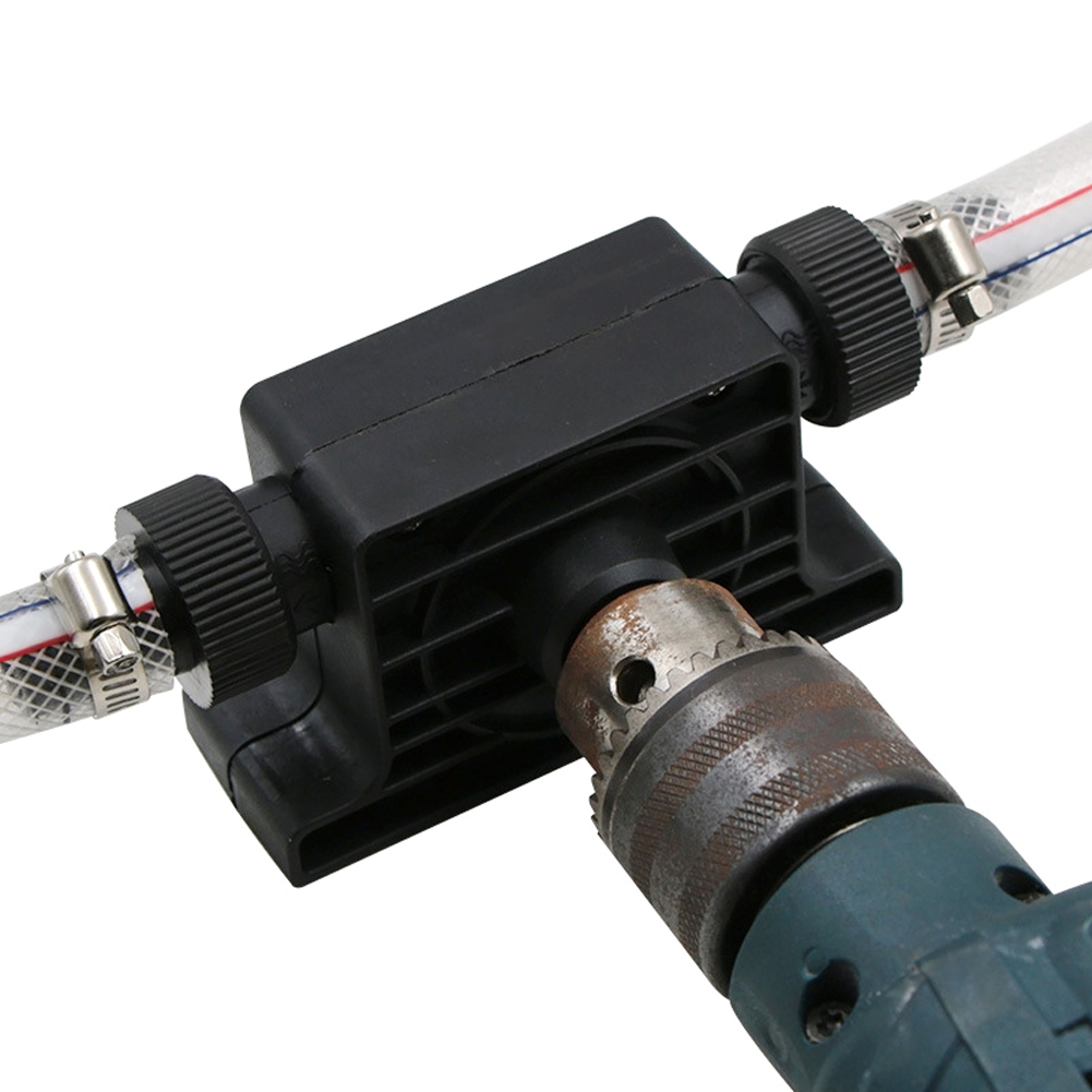 Portable Pump Mini Electric Drill Drives Large Flow Pump The Pump Pump Comes Standard With Two Connectors for drill chucks