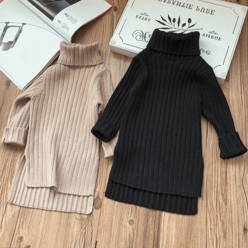 Melario Girls Turtleneck Sweater Dress 2020 Autumn Winter Knited Princess Dress Outfits Kids Children Clothing 2 6 Years