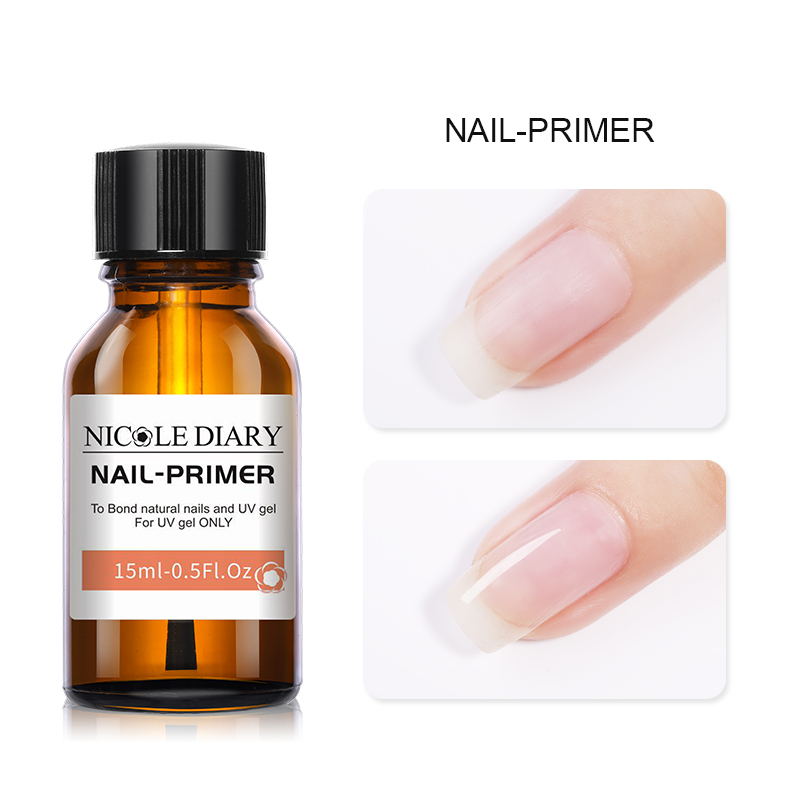 NICOLE DIAYR Nail-Primer Nail Prepdehydrate for UV Gel Matt Top Base Coat UV Gel Nail Polish Long Lasting Gel varnish Varnish