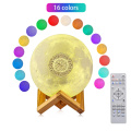 Coran Bluetooth Speaker Quran Players Lamp Colorful Moonlight LED Light Koran Speaker With Remote Control for Muslim