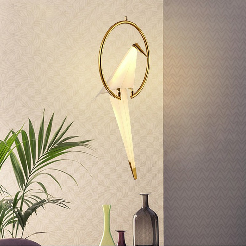 Nordic Modern Chandelier Living Room Lamp Creative Bird Lamp Bar Floor Wall Lamp Table Led Bird Light Kitchen Lights Hanging