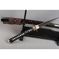 Brandon Swords Fully handmade Samurai Katana Full Tang Japanese Sword 1095 Carbon Steel Clay Tempered Sharp Knife Home Decor