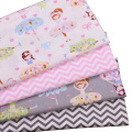 Syunss Princess 100% Cotton Fabric Diy Patchwork Cloth For Quilting Baby Cribs Cushions Girl Dress Toy Sewing Tissus Material