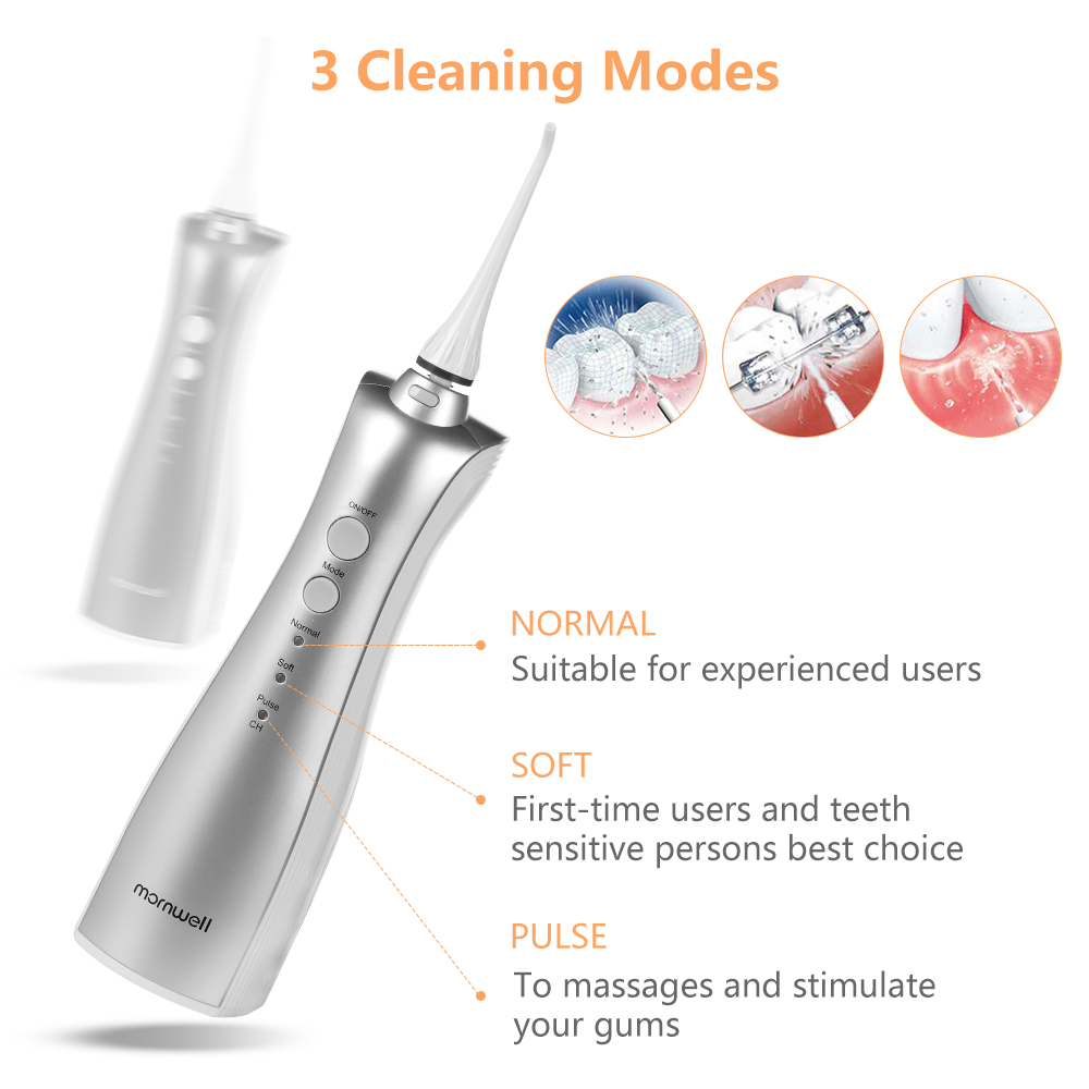Oral Irrigators Adults Electric Oral Irrigator Portable Water Flosser inductive Rechargeable Battery Dental Water Flosser Teeth