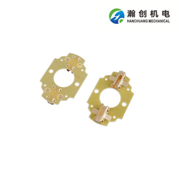High performance cooling fan brush holder