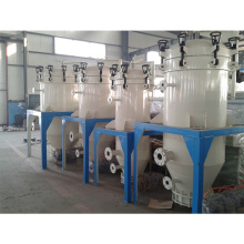 Vertical blade filter machine