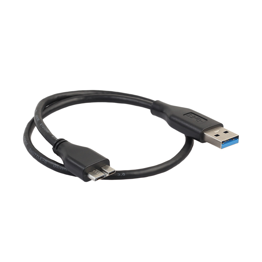 45cm long Super Speed USB 3.0 Male A to Micro B Cable For External Hard Drive Disk HDD Factory Price DropShipping 30