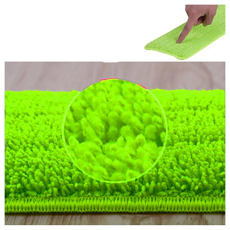 3 pieces Reveal Mop Head Replacement Pad Cleaning Wet Mop Pad For All Spray Mops & Reveal Mops Washable 40x12cm