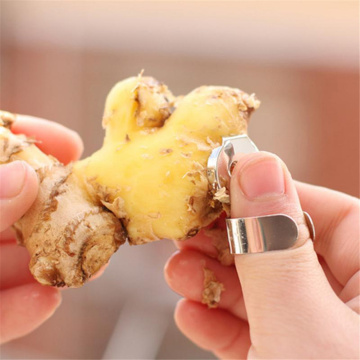 Finger Garlic Peeler Fruit Vegetable Kitchen Ginger Garlic Chestnut Slicer for Garlic Ginger Peeler Kitchen Cooking Accessories