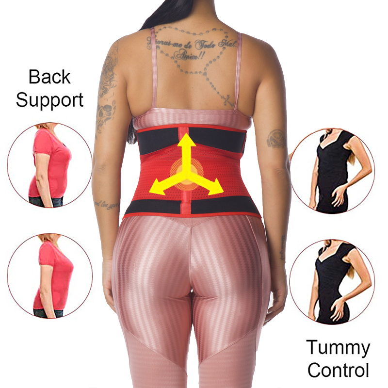 Waist Trainer High Compression Corset Neoprene Sweat Belt for Weight Loss Slimmer Sauna Tummy Control Shaper Custom Logo