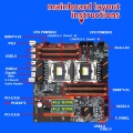 X99 Dual Way Server Motherboard 2011-3 Pin DDR4 Studio Computer Game Virtual Machine Simulator E5Cpu
