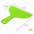 5Pcs Scrapper Set plastic Scraper Filler Plaster Drywall Decorate Flexible Tapping Putty Cleaning Tool