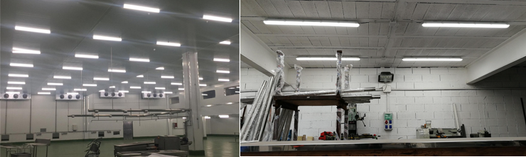 PC Tri proof light for warehouse