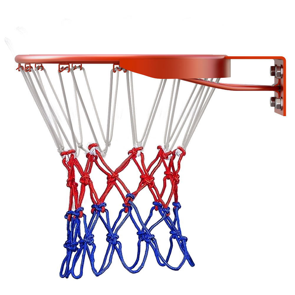 1pcs Outdoor Portable Nylon Bold Thread Basketball Net Indoor Durable Standard Size Basketball Mesh Net Backboard Rim For adult