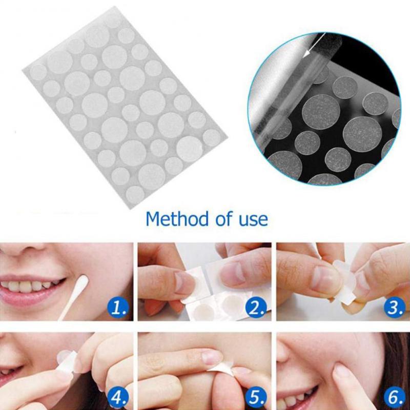 NEW 36pc/lot Acne Remover Pimple Absorbing Cover Invisible Hydrocolloid Treatment Skin Care Rotecting Wounded Skin Makeup TSLM1