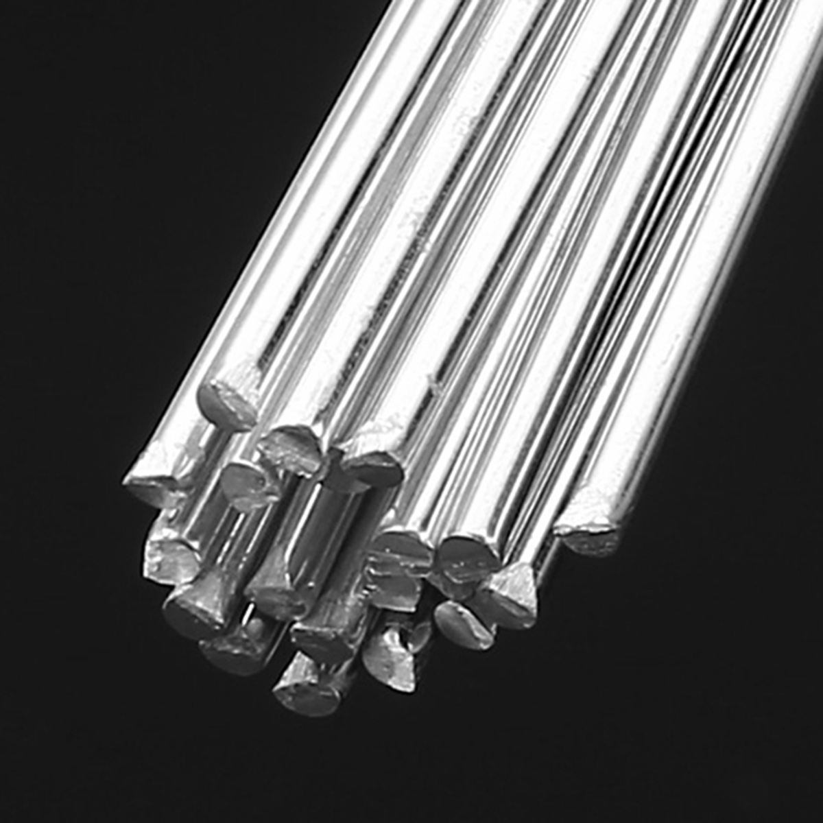 20pcs 2mm Diam Aluminum Welding Rods Low Temperature Wire Soldering Rod Set for Argon Arc Welding and Filling Material